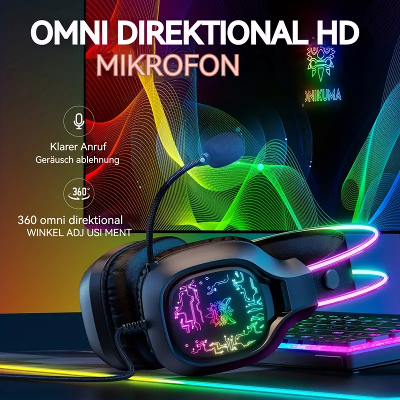 هدست مخصوص بازی اونیکوما مدل X22 - تصویر 5